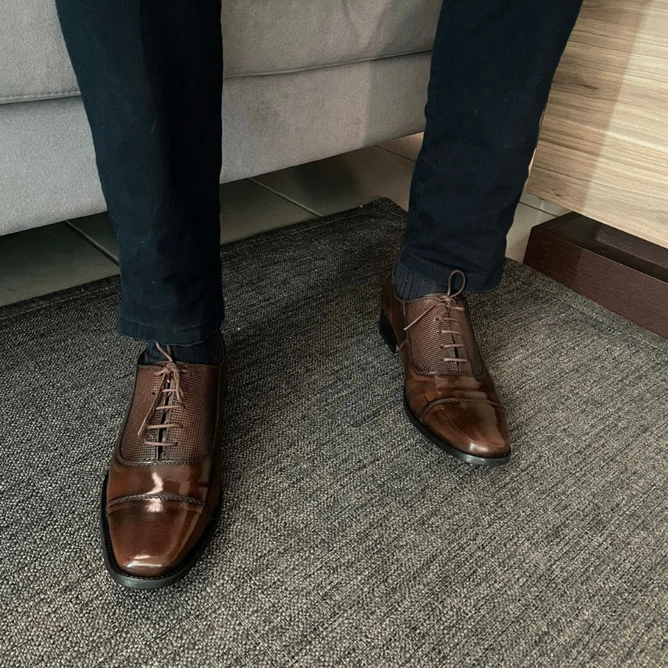 Lawyer Oxford Honey vintage Mod 8010