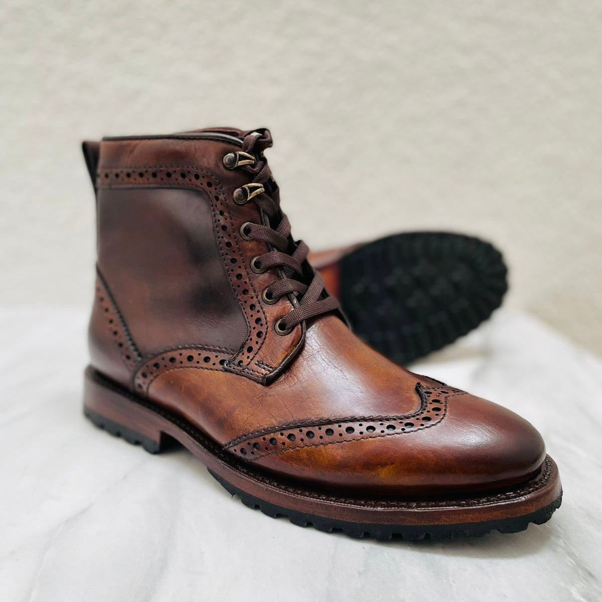 Bota Stamford Vintage Honey Goodyear Welt