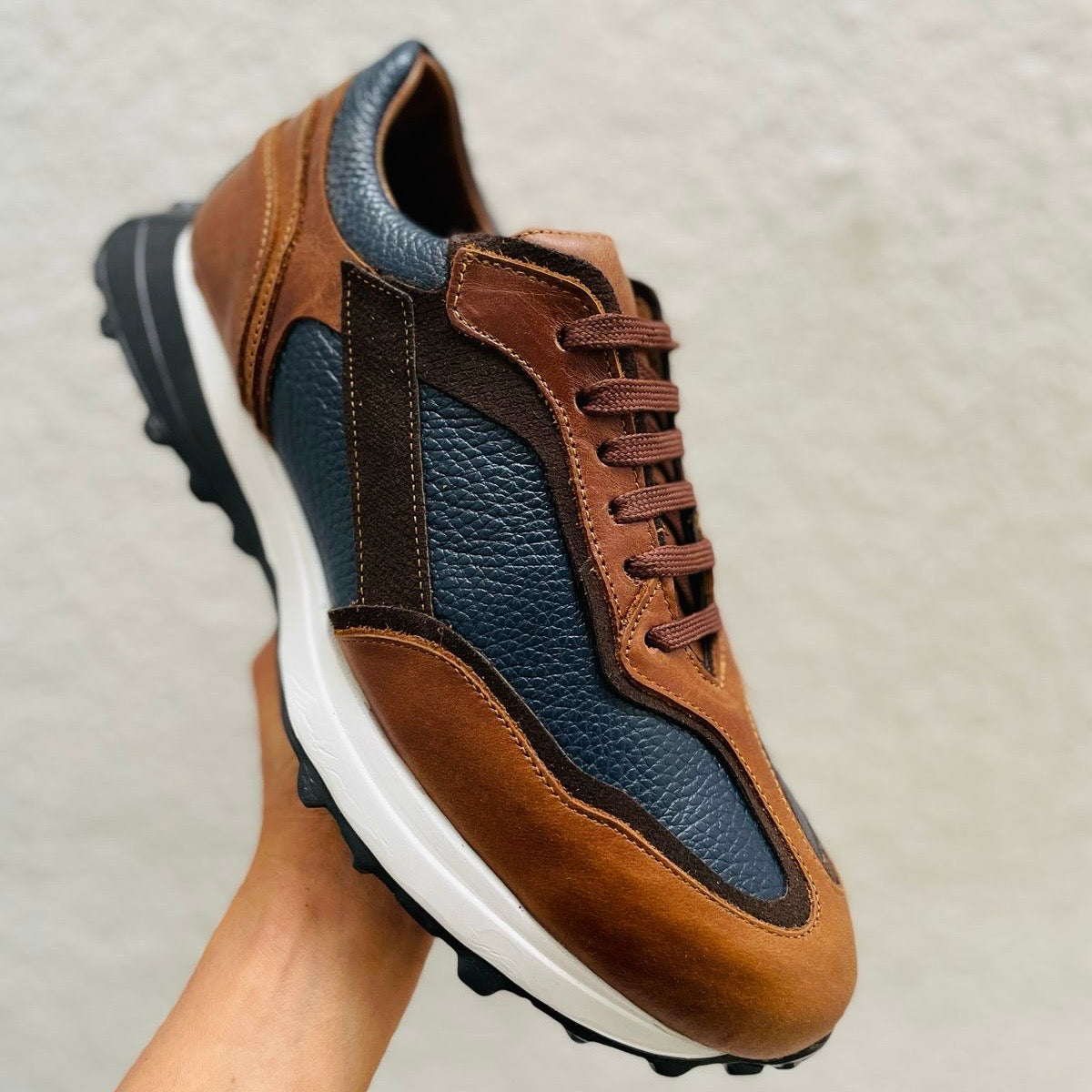 Sneakers Blue Deer Xtra Ligth corte piel y suela de Eva Mod 20011