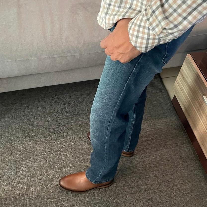 Bota chelsea Honey Vintage Goodyear Welt modelo JHN