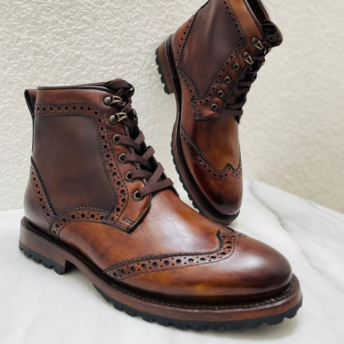 Bota Stamford Vintage Honey Goodyear Welt
