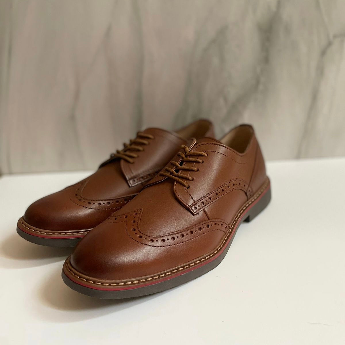 Bostoniano suela y plantilla confort color café mod 35804