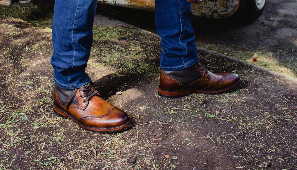 Bota Stamford Vintage Honey Goodyear Welt