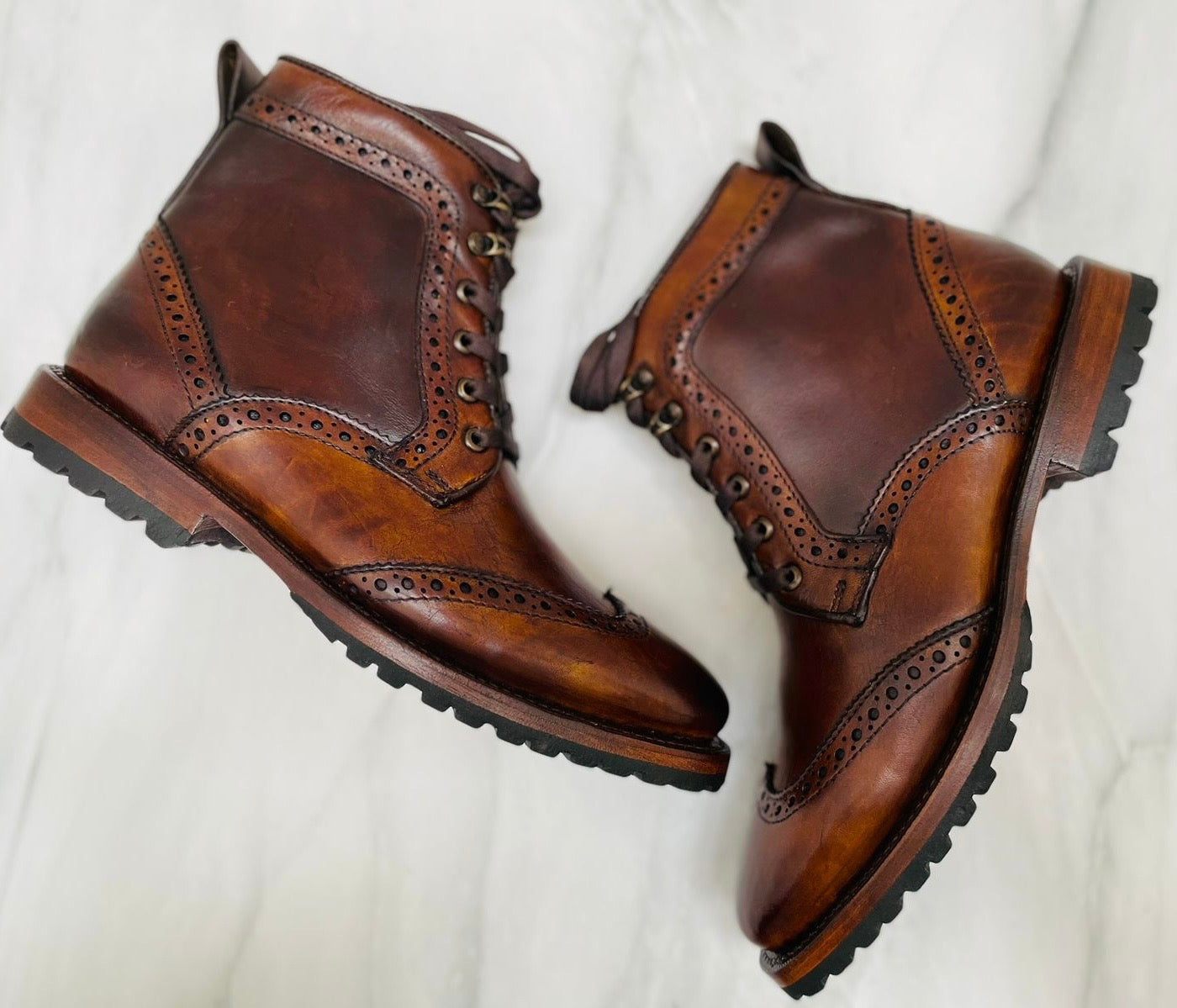 Bota Stamford Vintage Honey Goodyear Welt