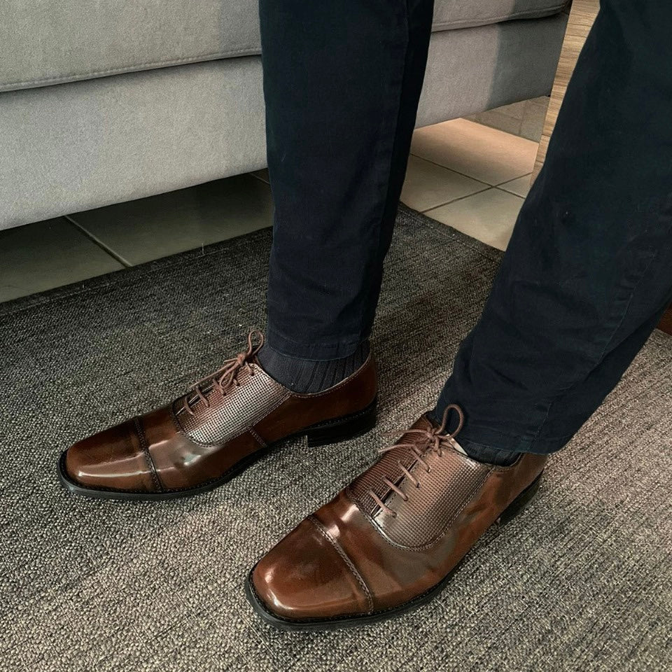 Lawyer Oxford Honey vintage Mod 8010