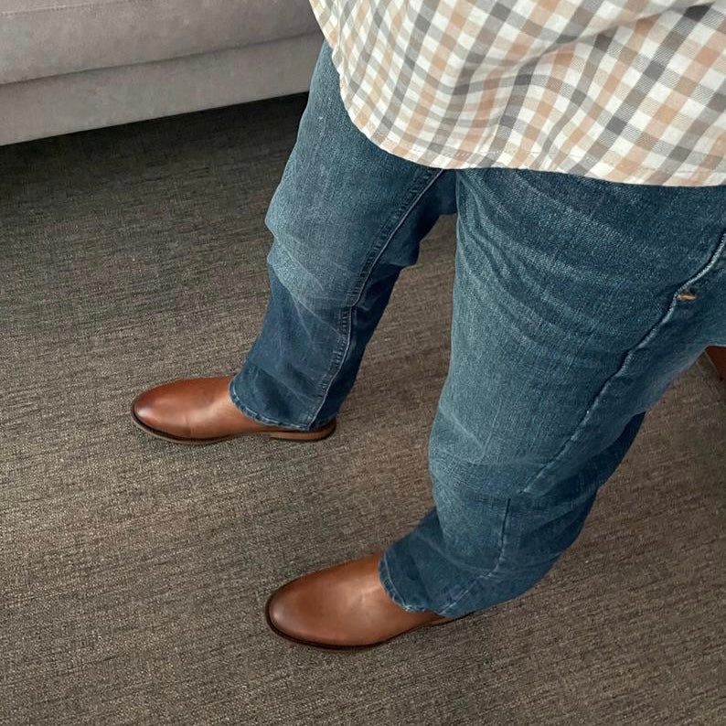 Bota chelsea Honey Vintage Goodyear Welt modelo JHN