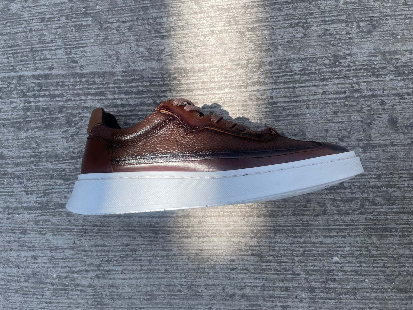 Sneakers Hugo oak corte piel Mod 121