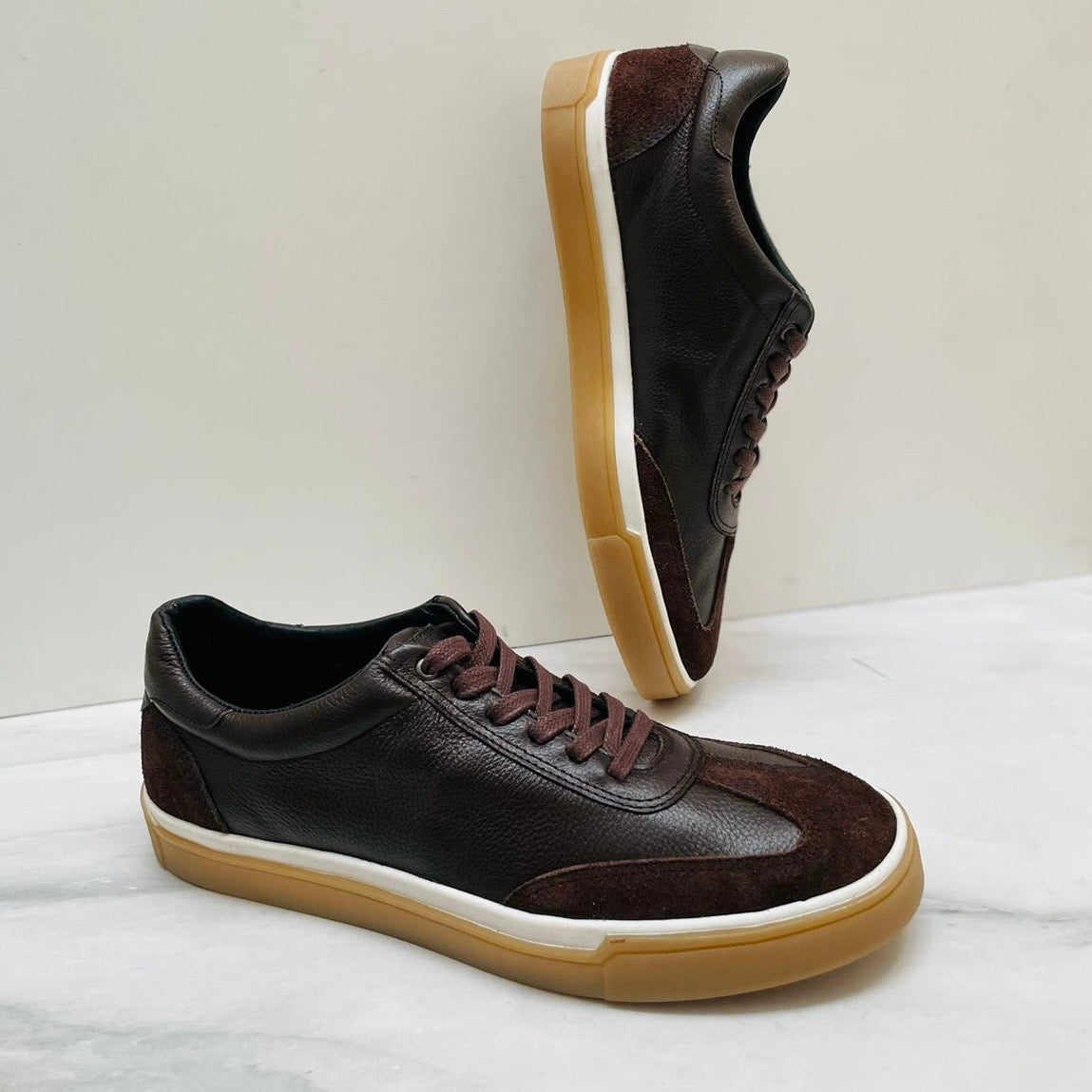 Sneakers Batuque roble corte piel Mod 5051