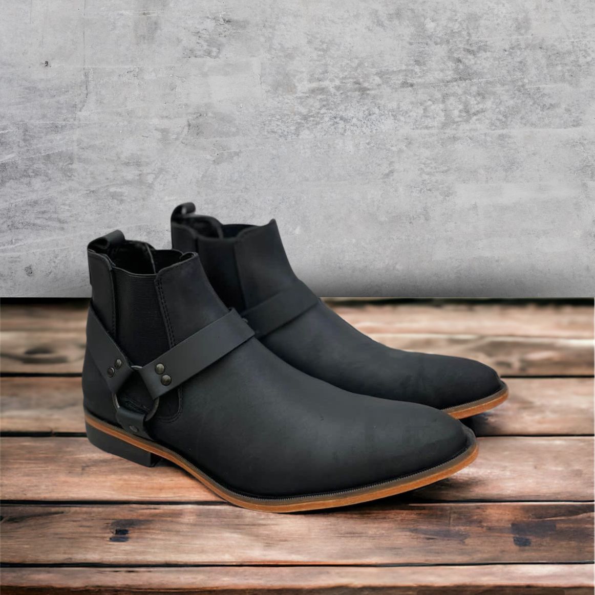 RockLover negra crazy suela cocida Mod 400