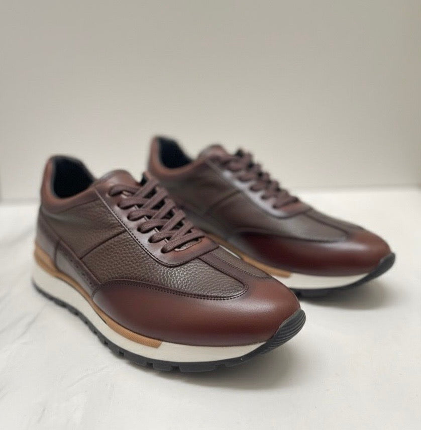 Sneakers urban walker roble corte y forro de piel Mod 2020