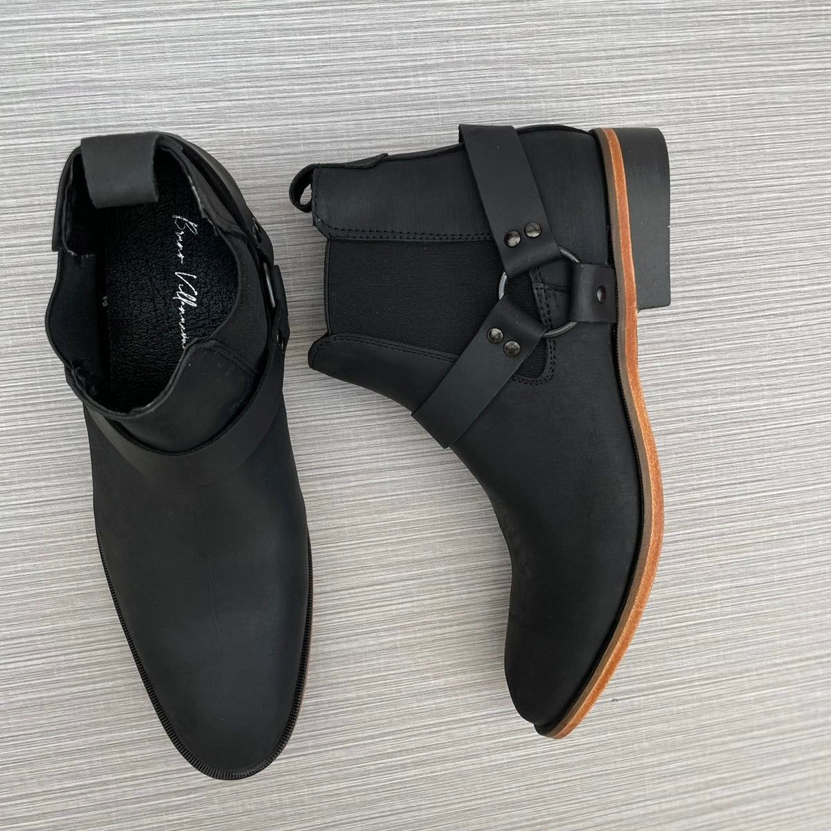 RockLover negra crazy suela cocida Mod 400