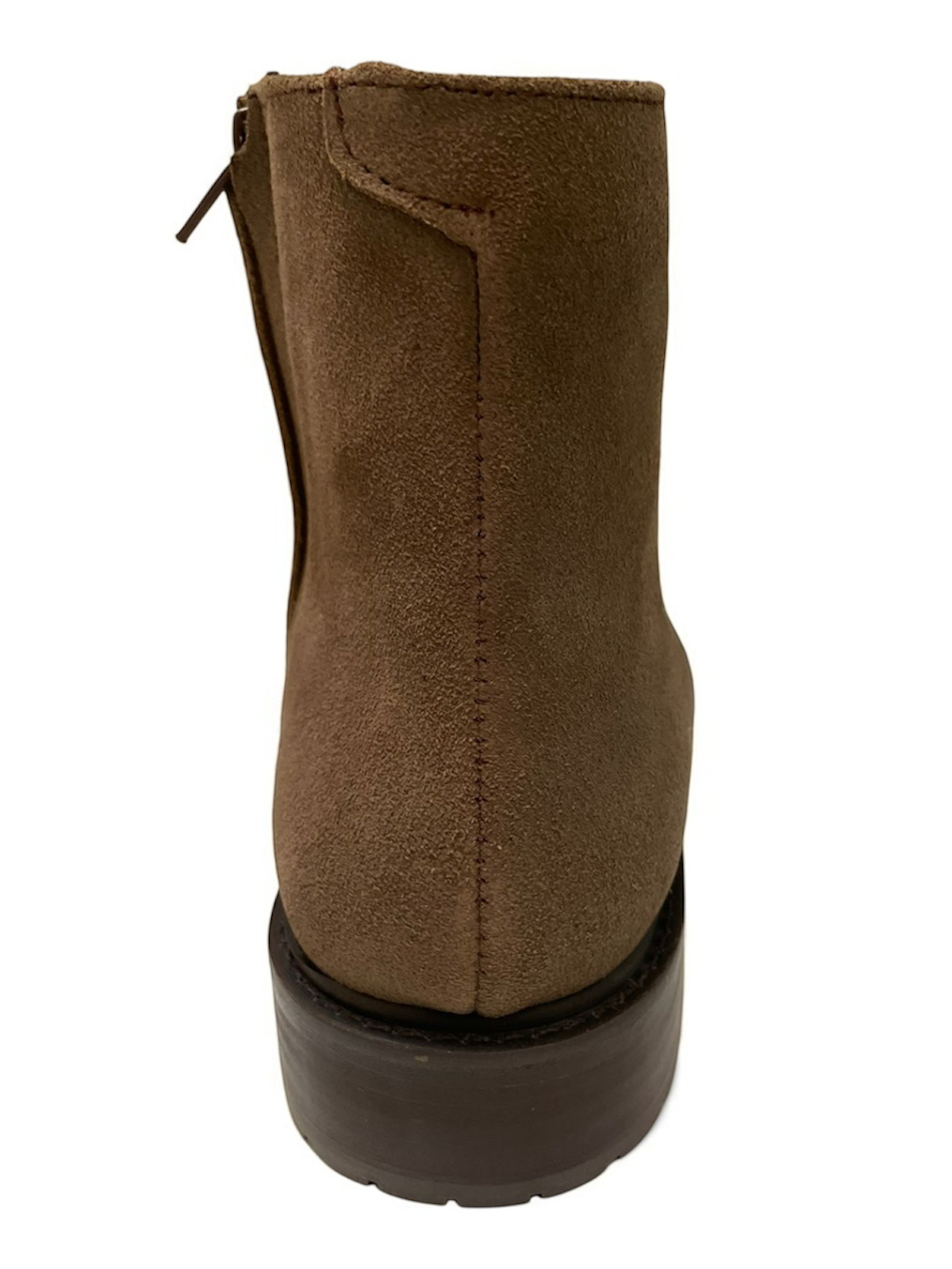 Bota casual Jhon de gamuza premium color camel modelo RCH-001