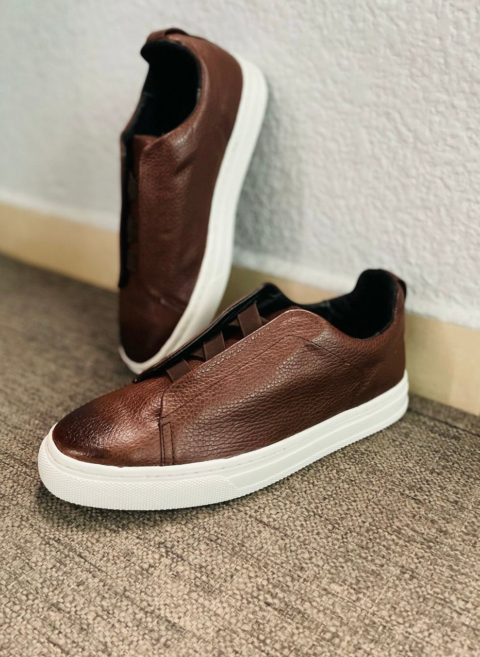 Sneakers Z shedron corte piel Mod 1009