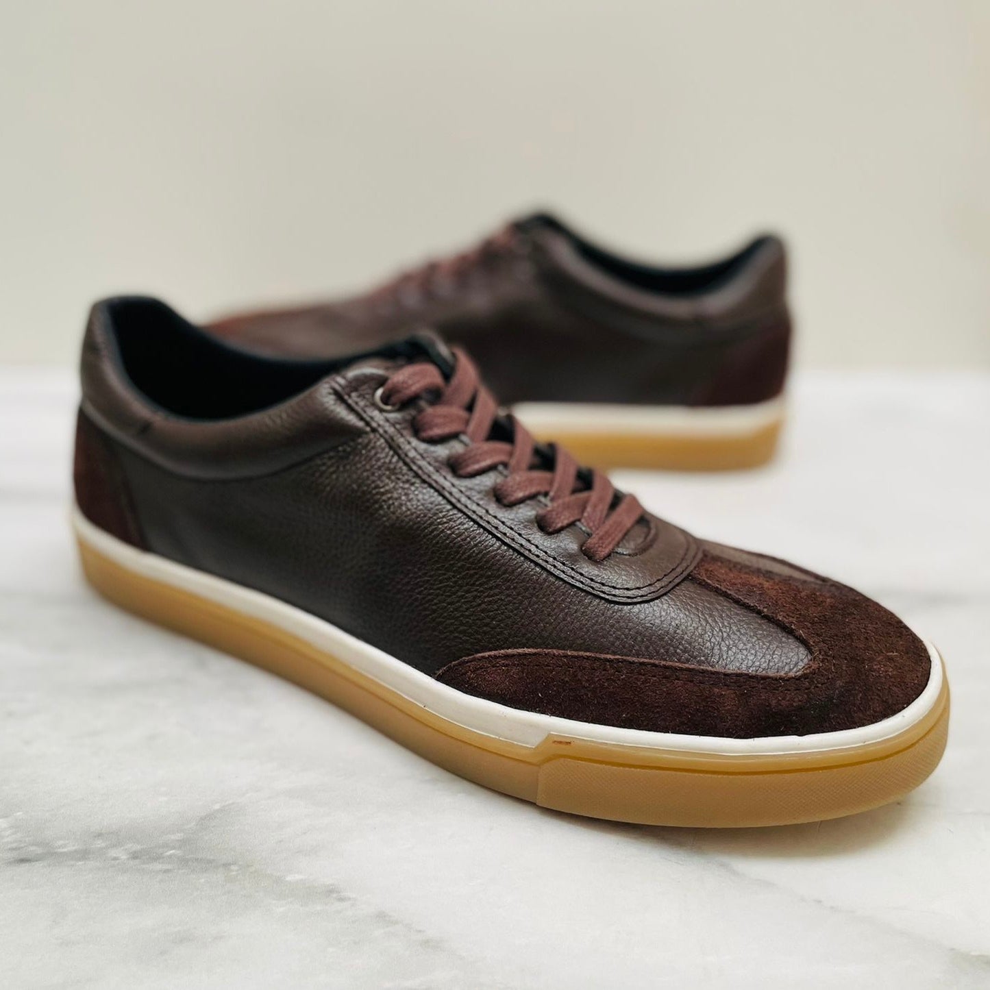 Sneakers Batuque roble corte piel Mod 5051