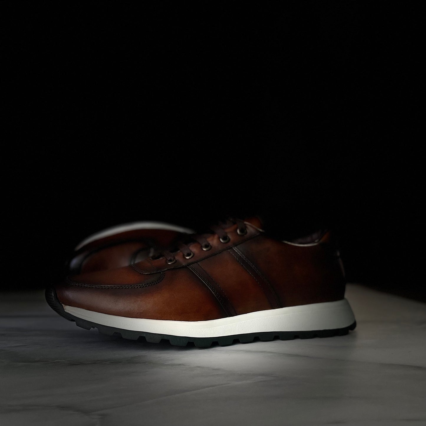 Sneakers Alfa miel vintage mod Rocko