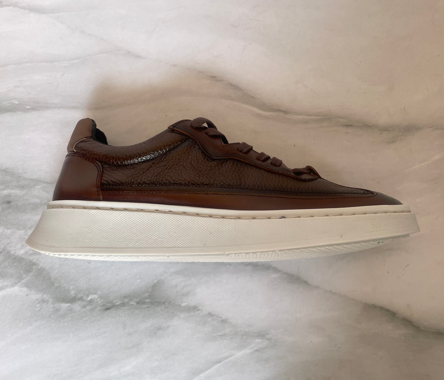 Sneakers Hugo oak corte piel Mod 121