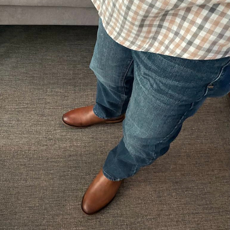 Bota chelsea Honey Vintage Goodyear Welt modelo JHN