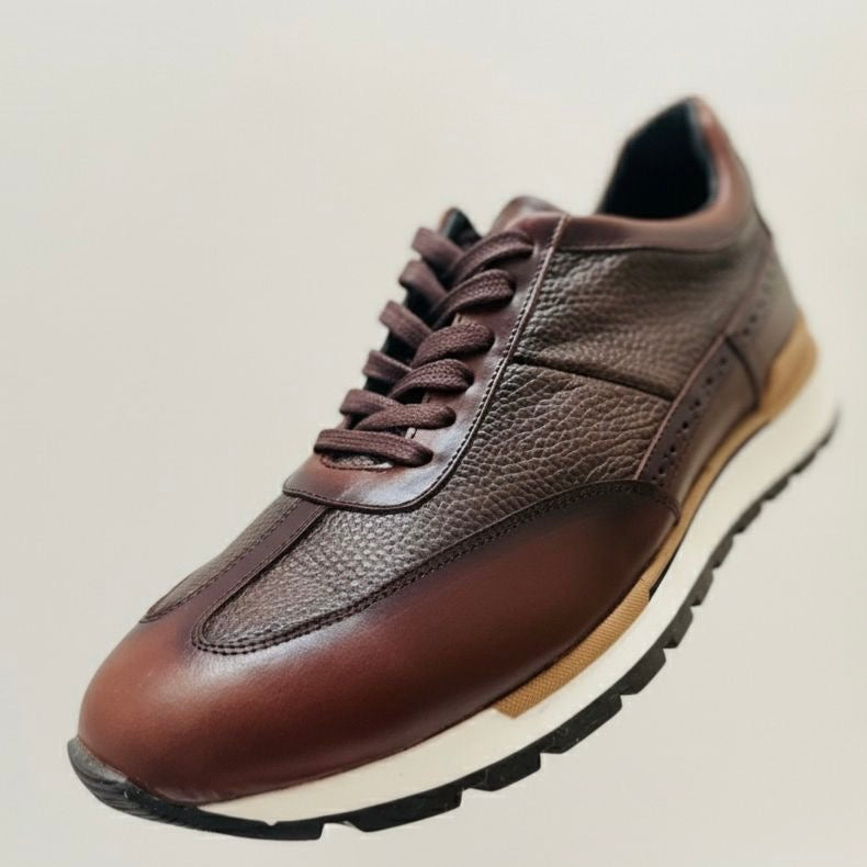 Sneakers urban walker roble corte y forro de piel Mod 2020