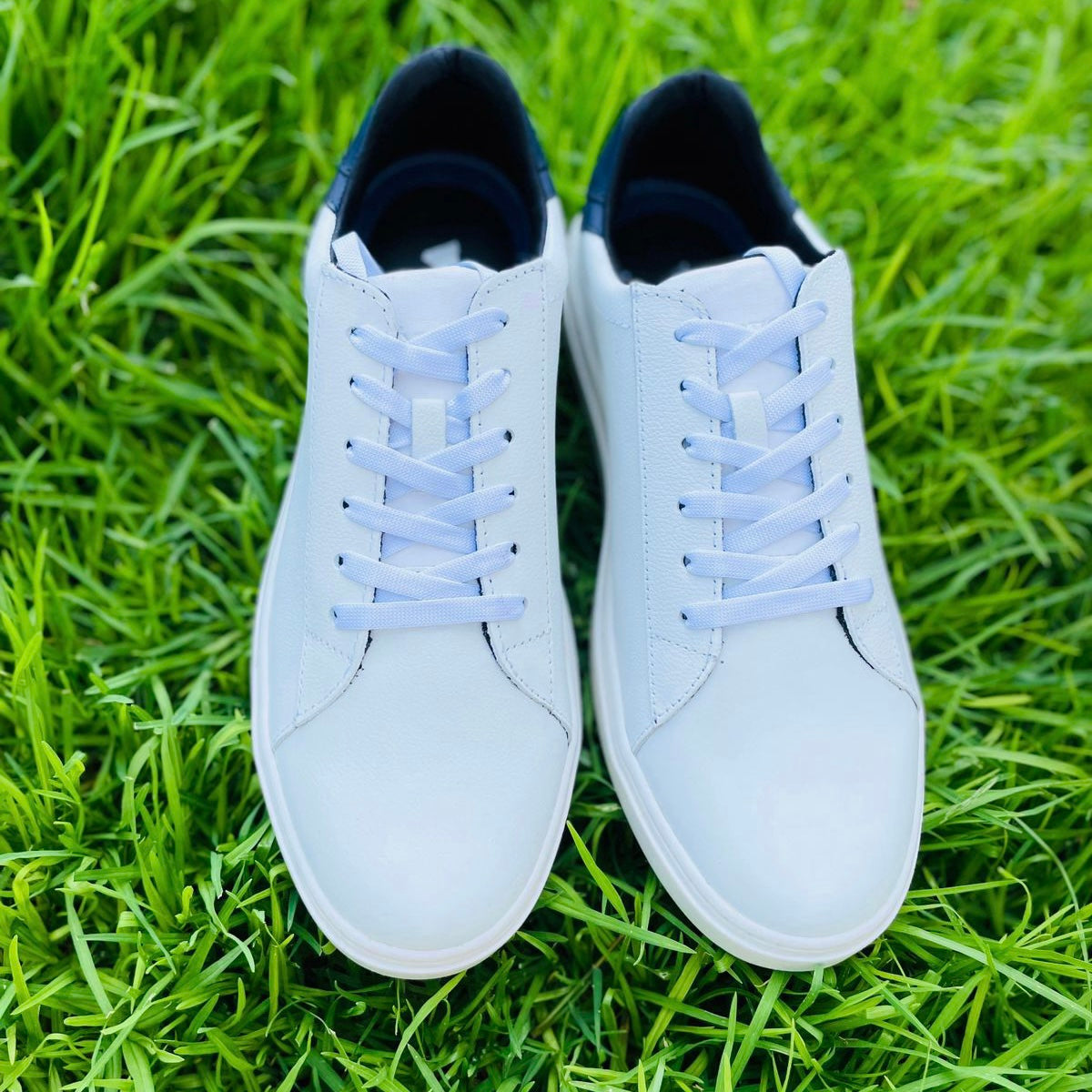 Sneakers corte piel modelo 4801 color blanco