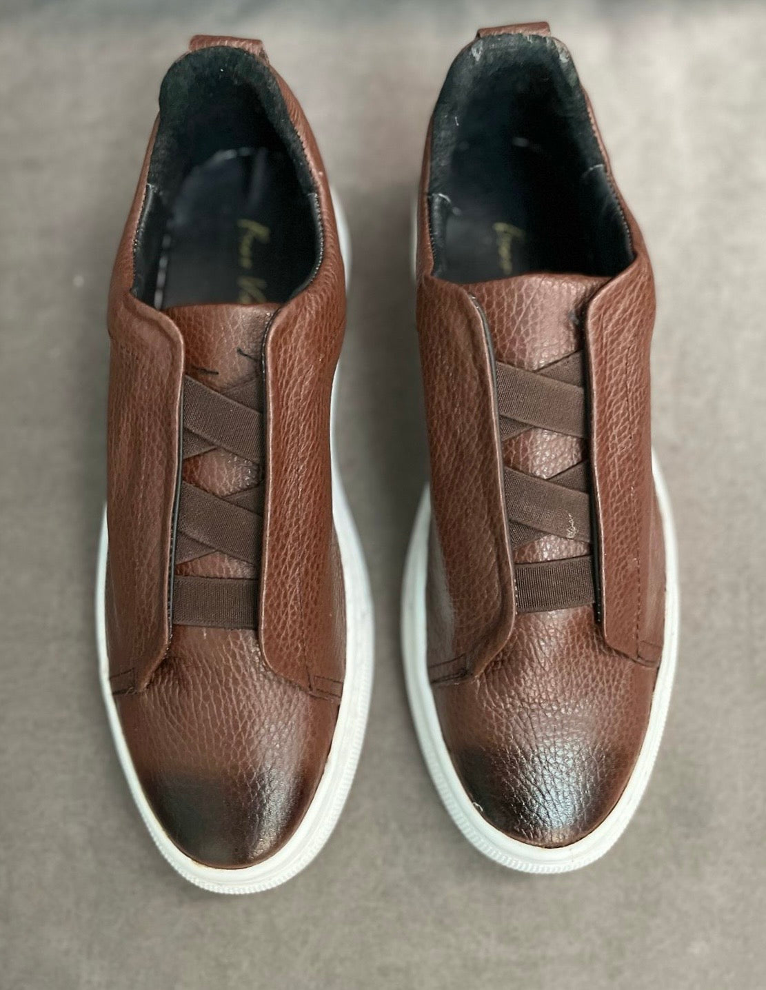 Sneakers Z shedron corte piel Mod 1009