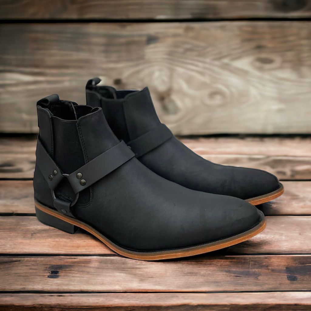 RockLover negra crazy suela cocida Mod 400