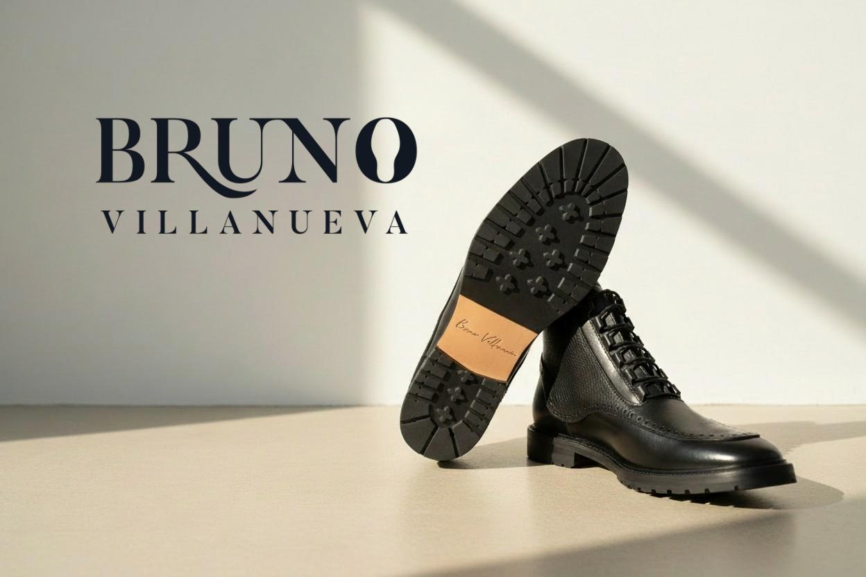 Bota Black Diamond Negra Piel Premium Suela Antiderrapante Hombre Mod 3000