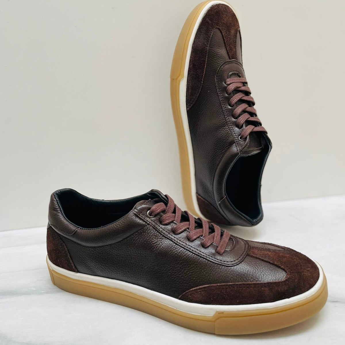 Sneakers Batuque roble corte piel Mod 5051