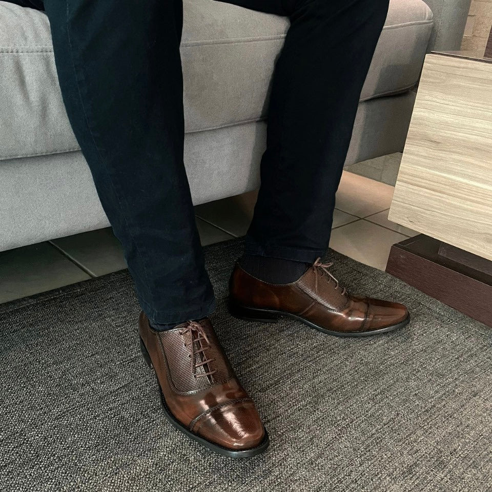 Lawyer Oxford Honey vintage Mod 8010