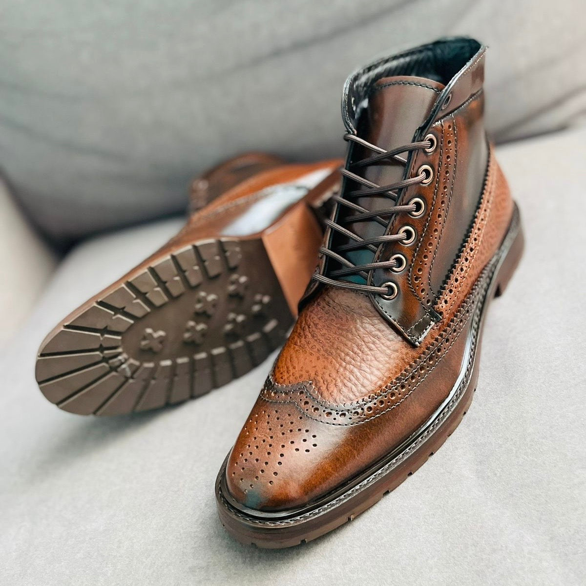 Bota Bostoniana Honey Diamond Modelo 7054