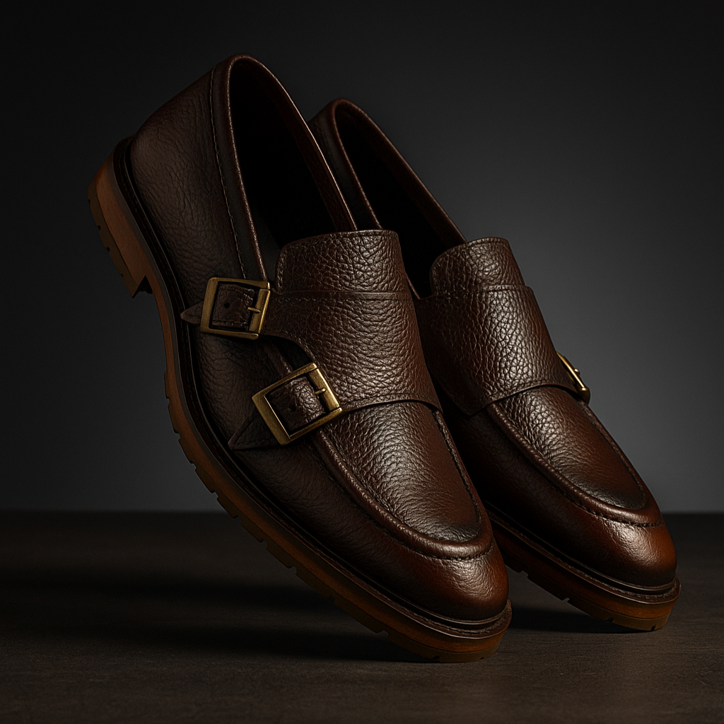 Monkstrap Floter cognac Mod 7005