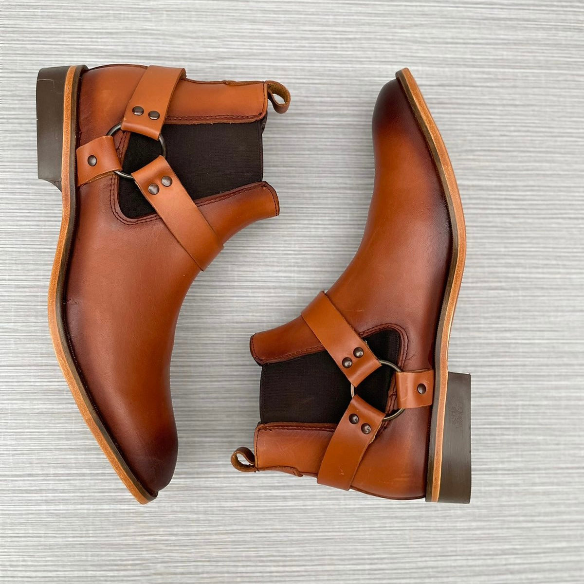Arnés Chelsea Boots Wax smoked suela cocida Mod 400