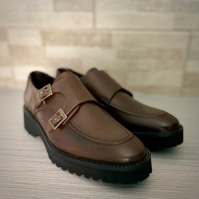 Monkstrap café Atanado Mod 7003
