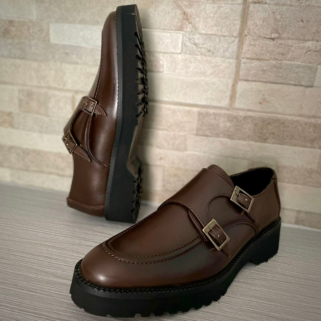 Monkstrap café Atanado Mod 7003