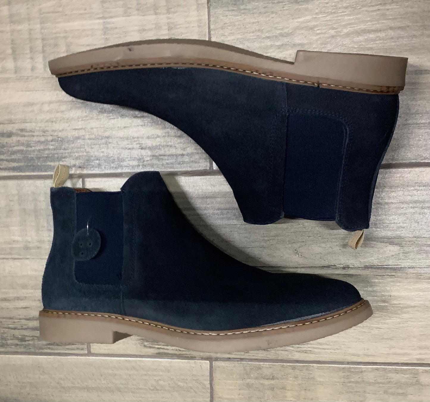 Chelsea Gamuza marino Suela de Goma Mod 35800