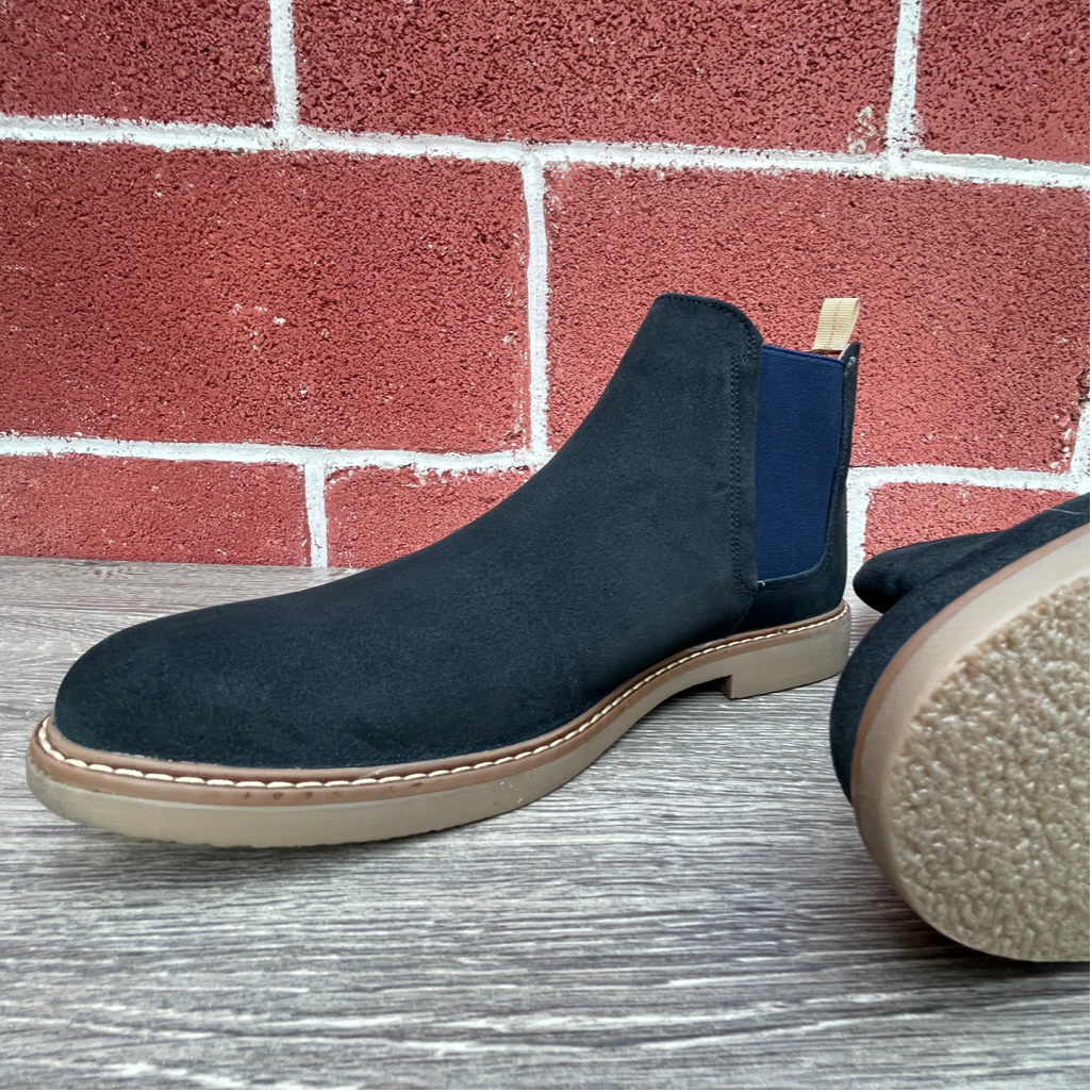 Chelsea Gamuza marino Suela de Goma Mod 35800