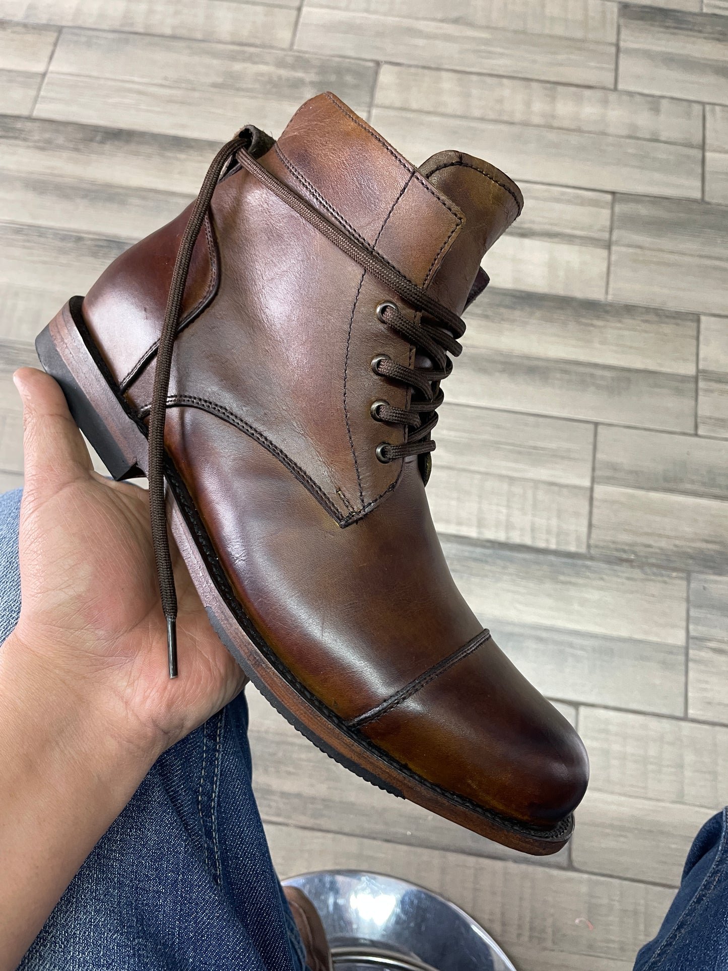 Ender Honey Vintage Goodyear Welt Modelo Ender