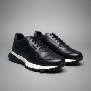 Sneakers con piel de venado y res + suela ultraligera de Eva Mod 20K