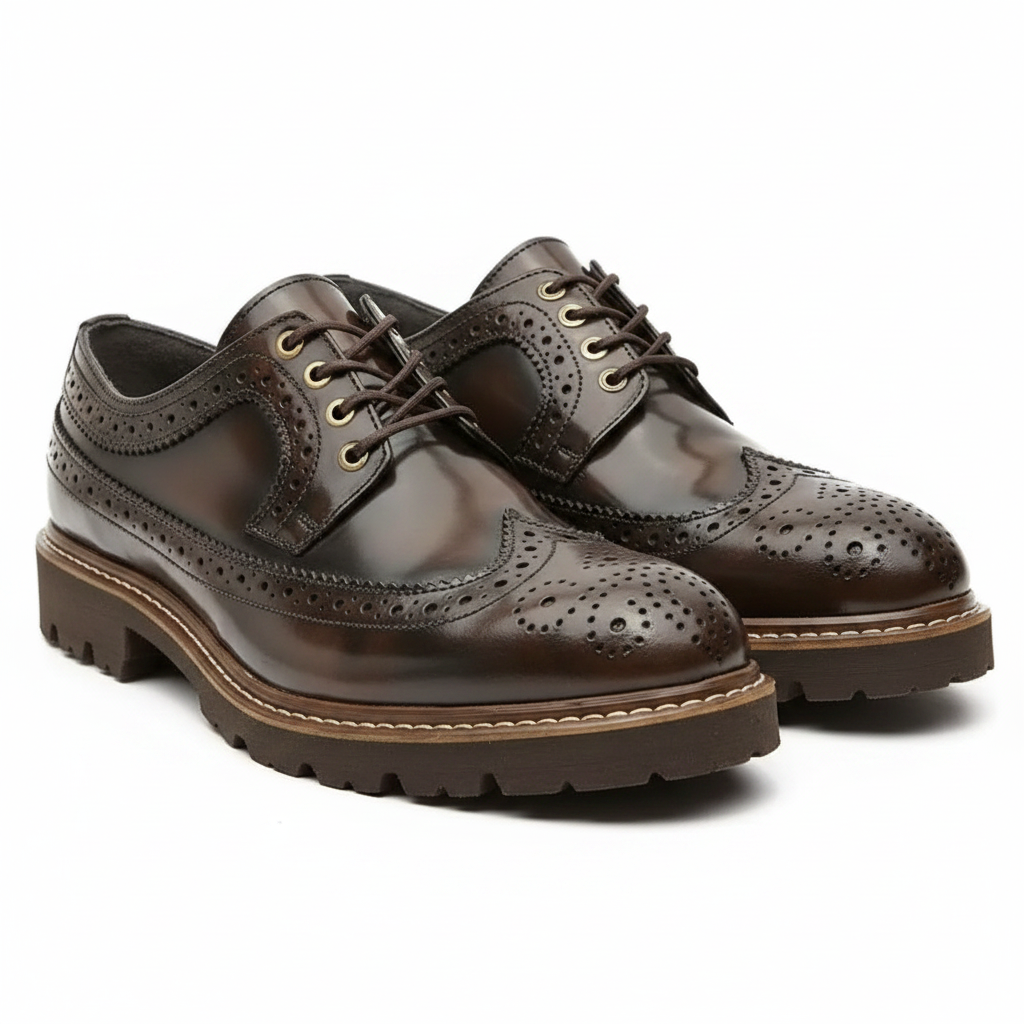 Bostoniano  camaleon café estilo Brogue mod 5428