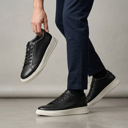 Tenis casuales color negro mod 1410