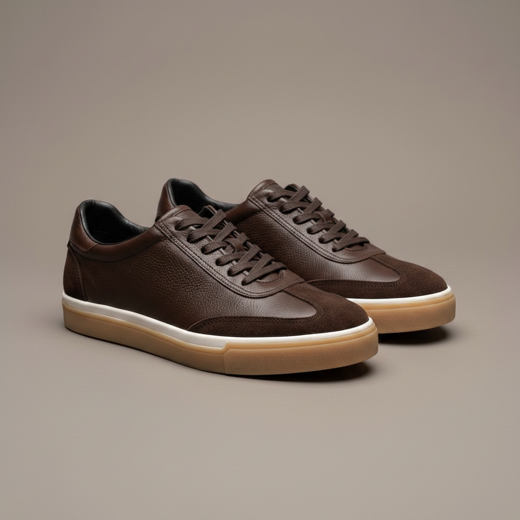 Sneakers Batuque roble corte piel Mod 5051