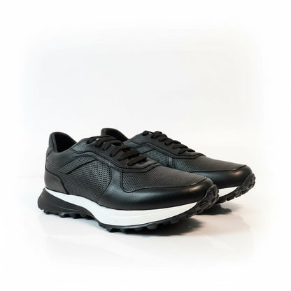 Sneakers de piel + suela ultraligera  20015