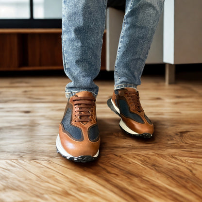Sneakers Blue Deer  Xtra Ligth corte piel y suela de Eva Mod 20011