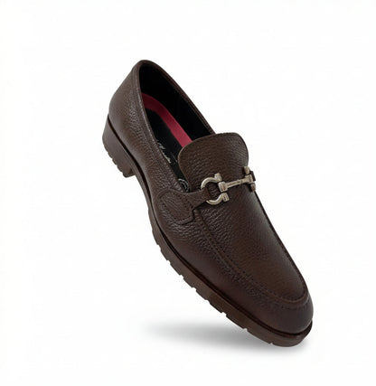 Mocasín Di Petrova corte Flotter color Cognac Mod 7009