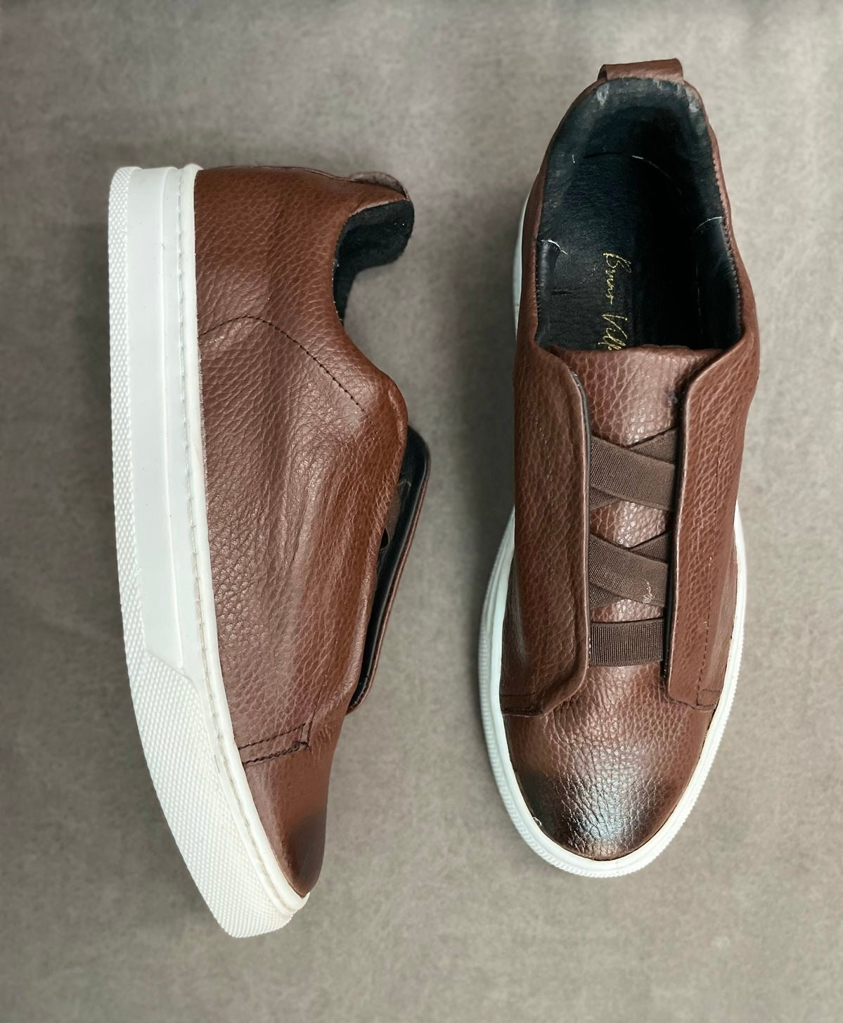 Sneakers Z shedron corte piel Mod 1009