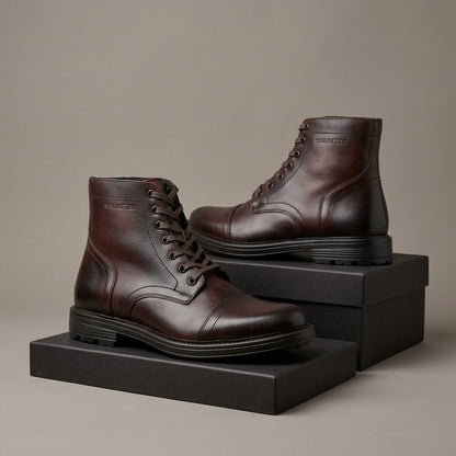 Bota casual camel entintado café mod s6016