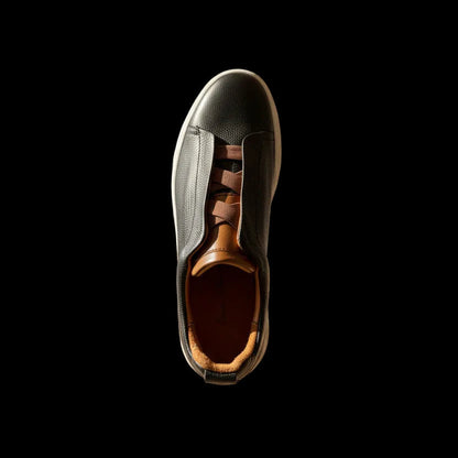 Sneakers Z black & brown piel Mod 1009SA