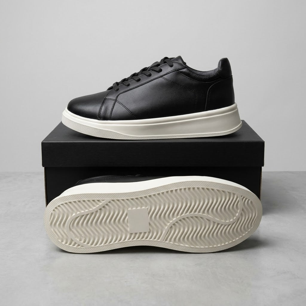 Tenis casuales color negro mod 1410