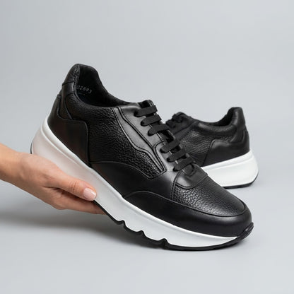 Tenis savage casuales negro pull up mod 40002