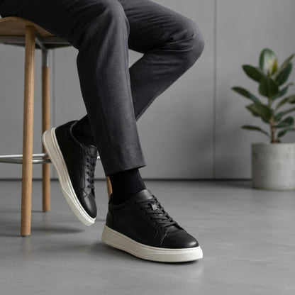 Tenis casuales color negro mod 1410