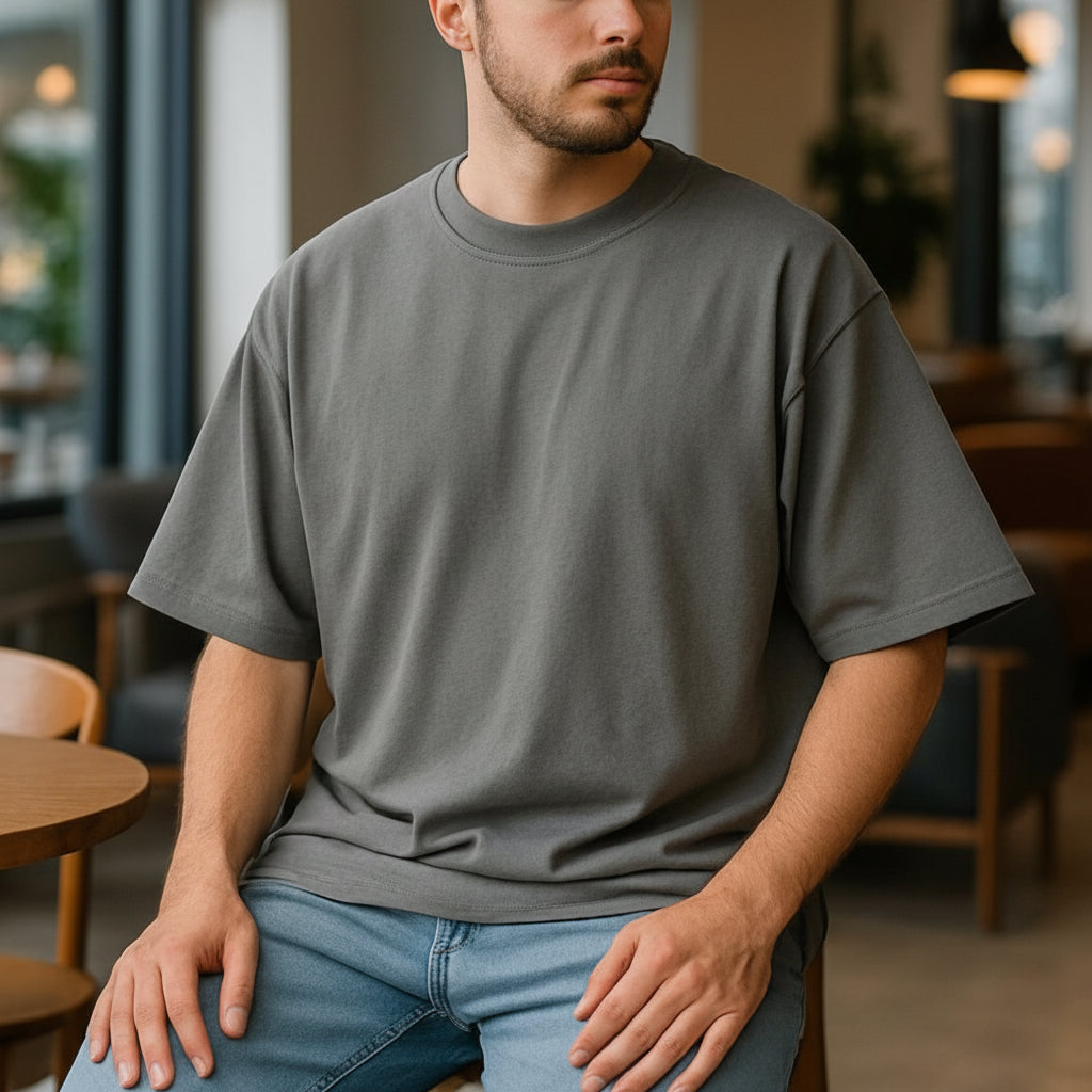 Playera Oversize premium 100% algodón 220gr